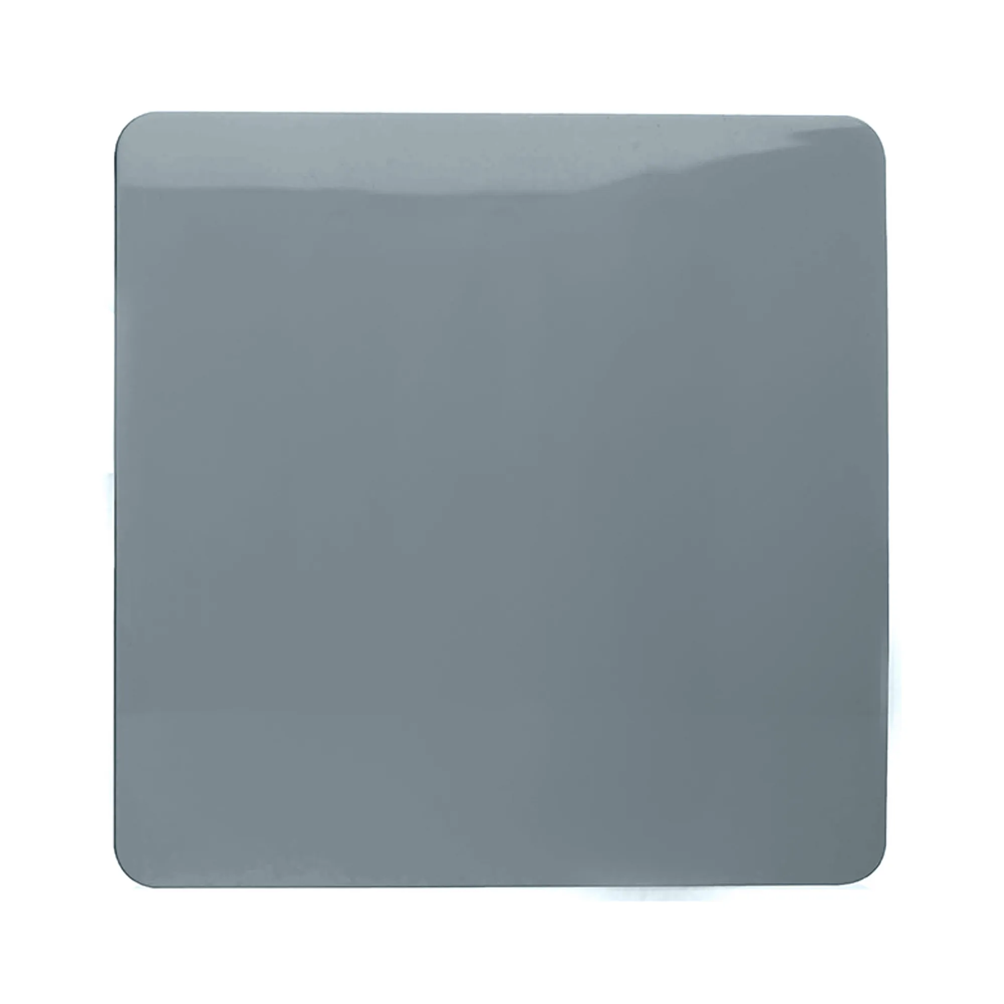 1 Gang Blanking Plate Cool Grey